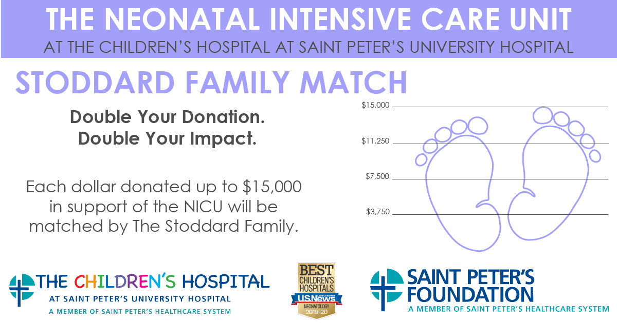 The Stoddard family will match donations up to $15,000