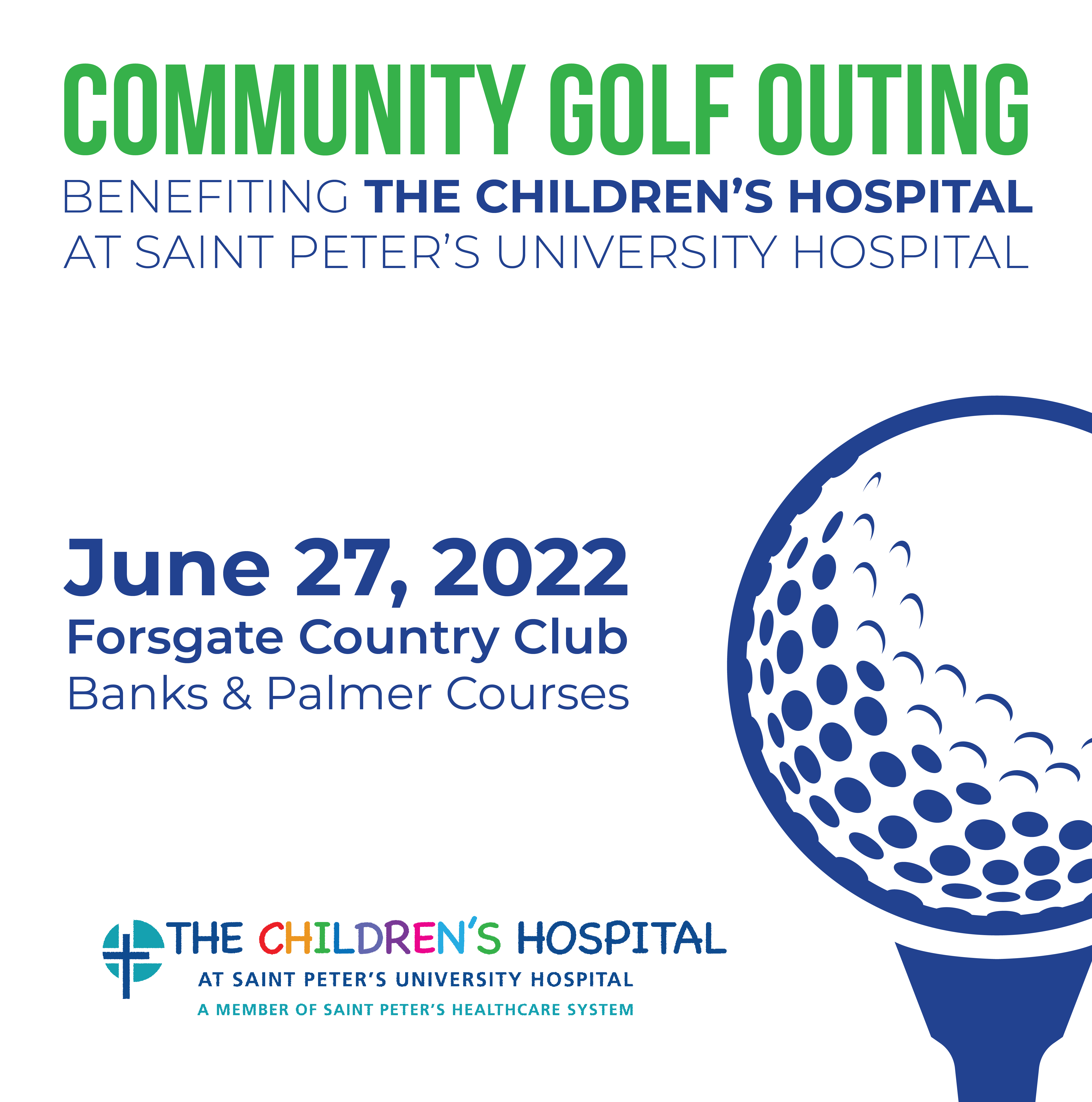Community Golf Outing on June 27, 2022