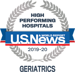 US News High Performing Hospital Geriatrics