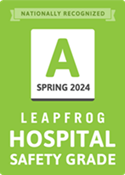 Saint Peter’s University Hospital Earns An ‘A’ Hospital Safety Grade from The Leapfrog Group 