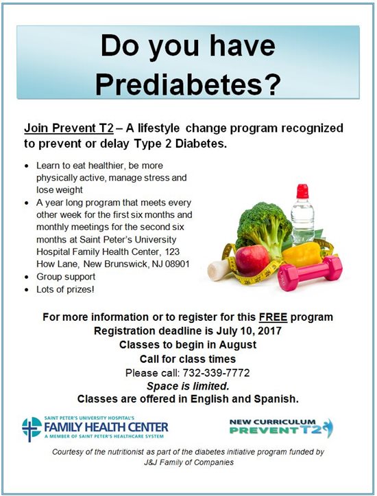 Pre Diabetes Flyer