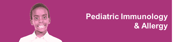 Pediatric Immunology and Allergy