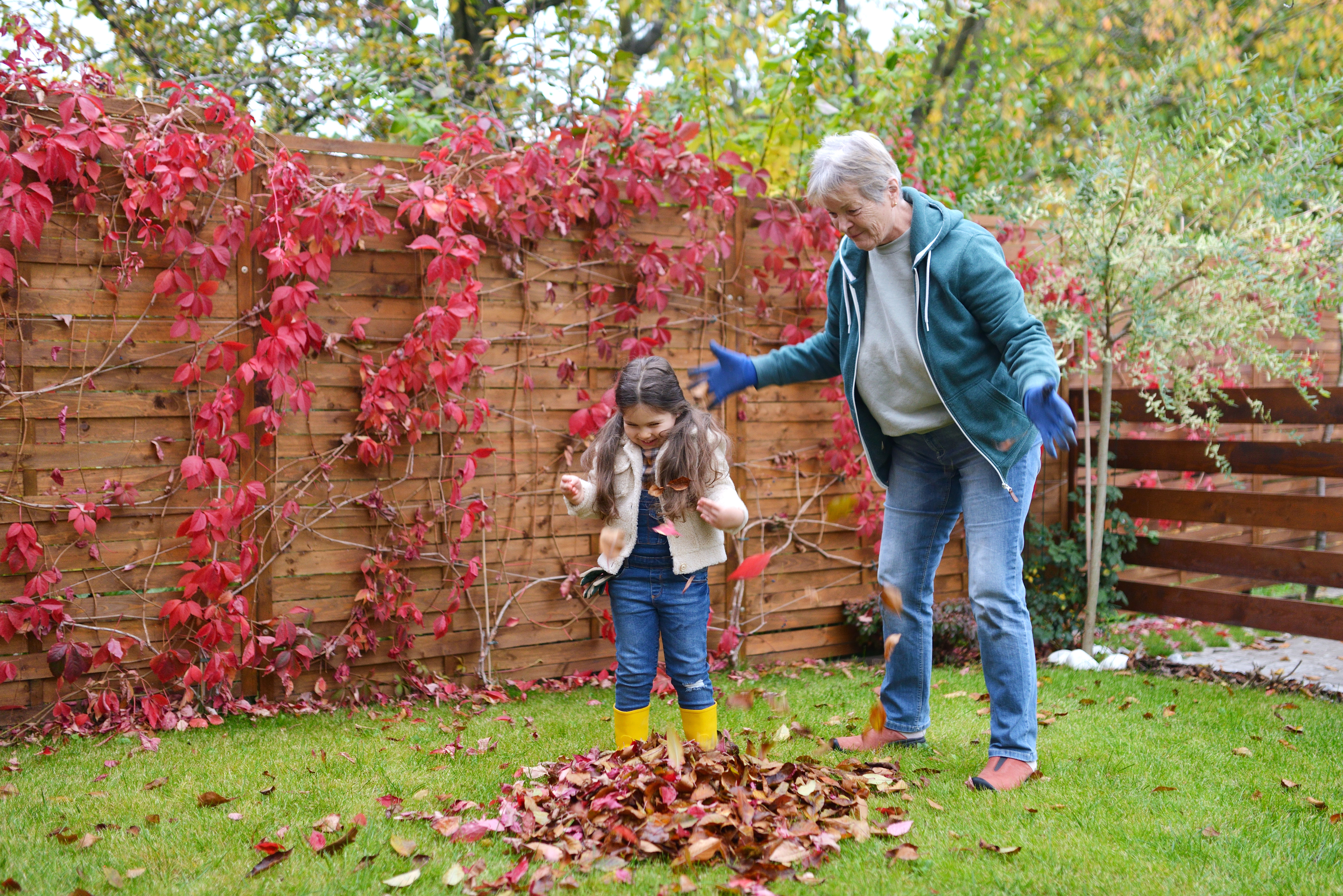 Take Care When Raking Leaves